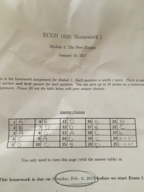 Study guide for exam one