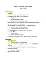 FCC Exam Study Guide