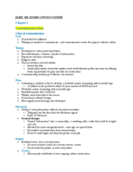JLCM 101 EXAM 1 STUDY GUIDE 