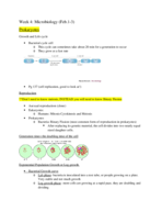 Microbiology Notes for Week 4