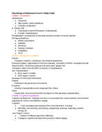 Exam 1 Study Guide