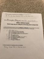 Bio study guide for exam 1