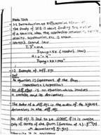 Math 2214 Week 1 notes