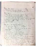 Physics 2305 Week 3 Notes