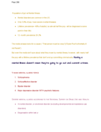 Psyc290 First class notes