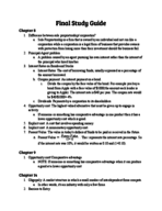 Study Guide
