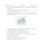 Exam 1 - Problem Bank