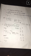 Math notes week 1