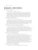 Physics 123- Midterm 2 study guide