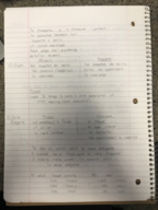 Spanish 102 Week 1 Notes