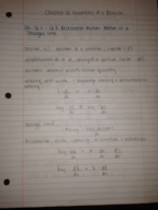 CH12: Kinematics of a Particle- Curvilinear/ Normal and Tangential Components