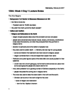 139A Week 4 Day 1 Notes