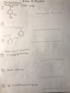 Organic Chemistry Practice Test