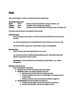 Lecture 2: Data