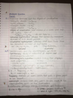 Textbook Notes for units 1-3