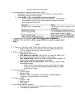 Plant and Animal Composition/ Water