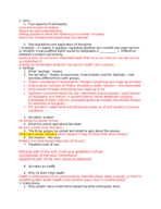 First exam on Philosphy 