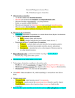 Week 4 Bacterial Pathogenesis Ch. 3, 4, 7, & 8