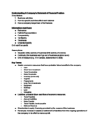 COMM 217 Concordia Accounting Complete Midterm Study Guide
