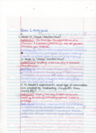 Exam 1 Study Guide