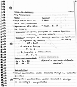 Dynamics Notes Week 1-2