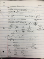 Organic I Notes Week 5