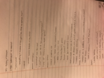 Disease week one notes