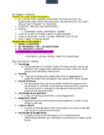 SOCIOLOGY: GLOBAL PERSPECTIVE EXAM 1 STUDY GUIDE
