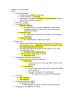Chapter 2 Notes from lecture on 2/9/17