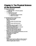 chapter 3: the physical science of the environment