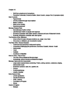 Chapters 16&17 Study Guide