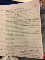 General Chemistry 162, Week 4 Notes
