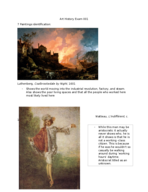 art history exam #1