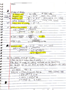Week 5 Notes - Moment of Tx 