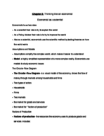 ECO 181 Chapter 2 notes