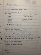 Week 1 Notes