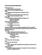 GEO101, Week 5 Notes 