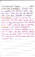 Foreshadowing and Suspense Notes