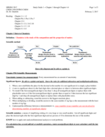 CHEM 1404 Exam 1 Study Guide
