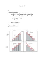 Calculus II Study  Guide