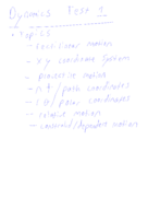 Study Guide Test 1