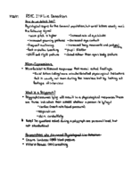 Forensic Psychology: Lie Detection 