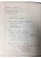 Math 308 Study guide - exam 1