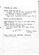 Astronomy Notes Week  2-3