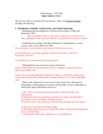 Global Society study guide