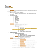 Study Guide for 1st test