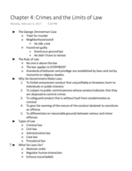 SOC 253 Week 4 Class Notes