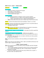 ANTH 4134 – Exam I - Study Guide