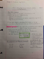 15.3 - Using Equilibrium Constants in Calculations