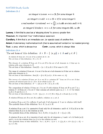 MAT300, Study Guide (Ch. 3 -4) (2 0f 2)
